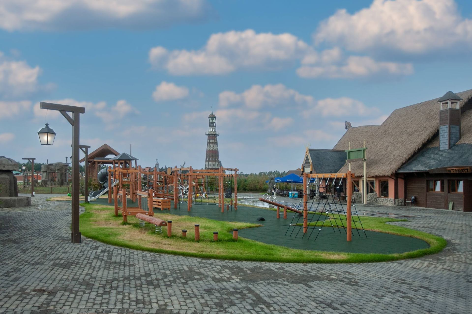 Themed school play area — Lars Laj project